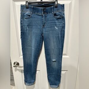 Apt. 9 Women’s Distressed Skinny Ankle Jeans – Size 12